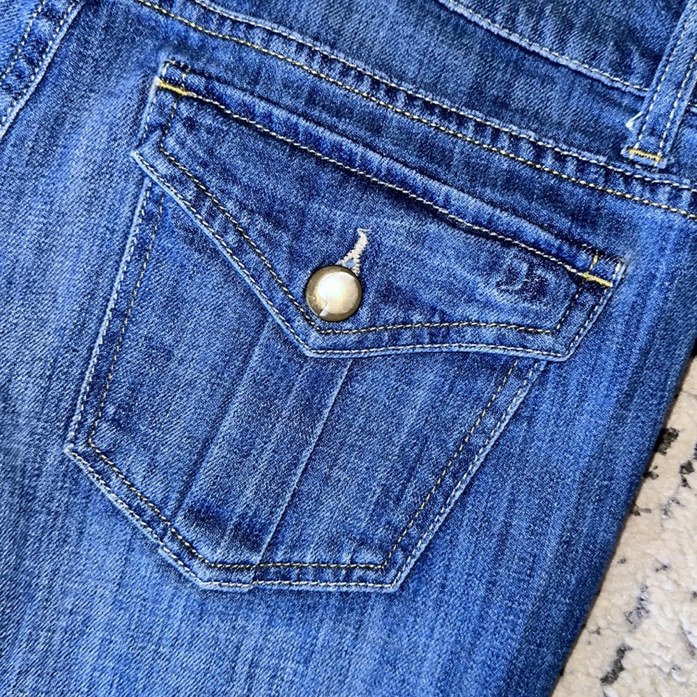 *JOES JEANS* Rocker Bootcut Raw Edge Low Rise 27 - Picture 6 of 8